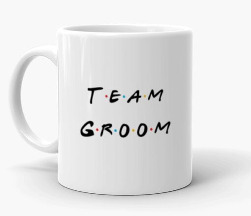 Personalised Name Team Groom Mug in Dubai