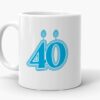 Personalised Name 40th Mug