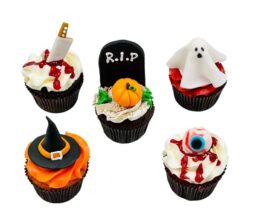 Halloween Theme Cupcakes Pack of 5
