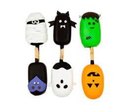 Halloween Theme Cakesicles Pack of 6