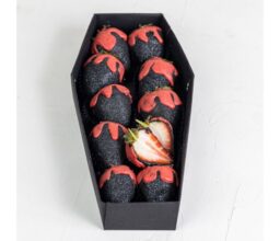 Berries in coffin