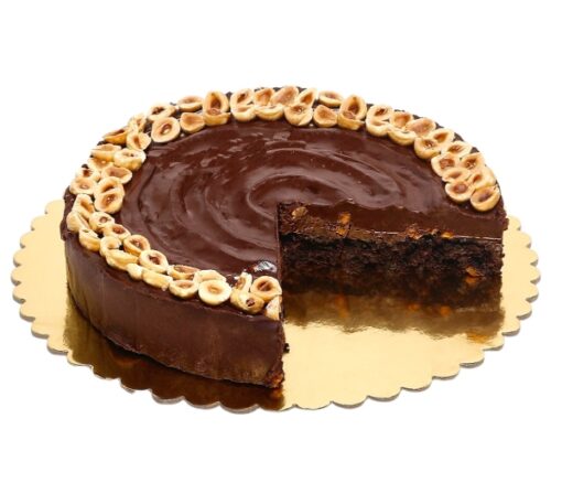 Vegan & Glutenfree Chocolate Hazelnut Torte in Dubai
