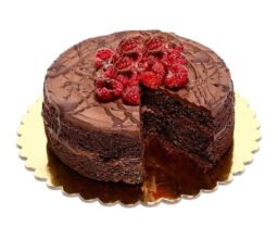 Raspberry Chocolate Quinoa Cake