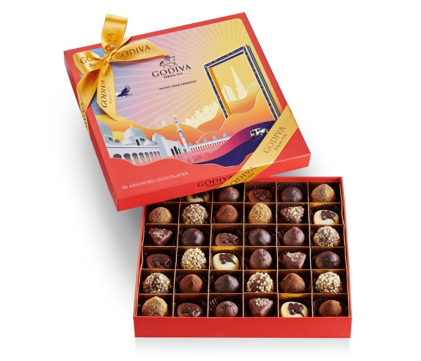 Godiva Limited Edition Heritage Gift Box 36 pc.