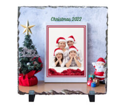 Christmas Family Personalized Photo Stone