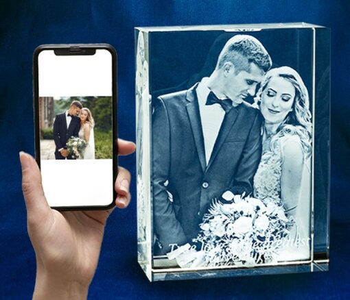 Rectangle Presidential Tall Crystal Personalised - Personalised gift from Giftbag in Dubai, UAE