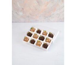 Golden and Dark Chocolate Covered Berries