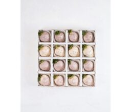 Alternative view of Purple and White Berries  - 16pcs