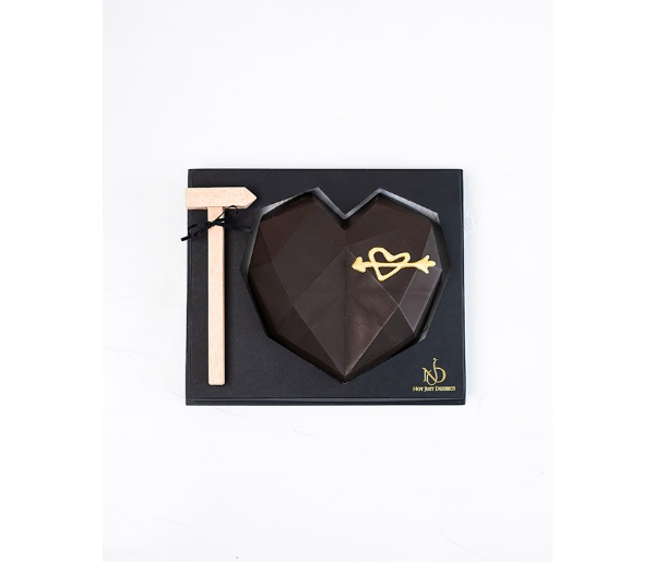Dark Chocolate Smash Heart - Image 2
