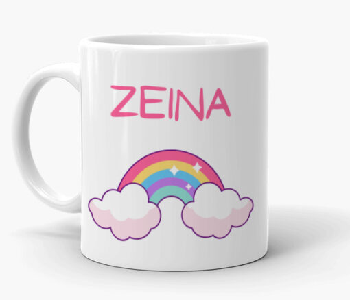 Personalized Name Unicorn Mug - Personalised gift from Giftbag in Dubai, UAE