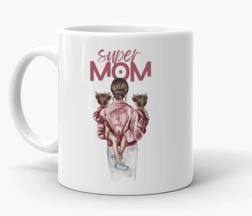 Personalized Photo Mom Of Girls Mug - Personalised gift from Giftbag in Dubai, UAE
