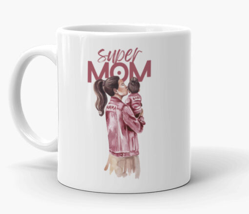 Personalized Photo Girl Mom Mug - Personalised gift from Giftbag in Dubai, UAE