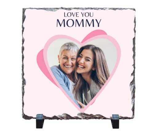 Love You Mommy Personalized Photo Stone - Personalised gift from Giftbag in Dubai, UAE