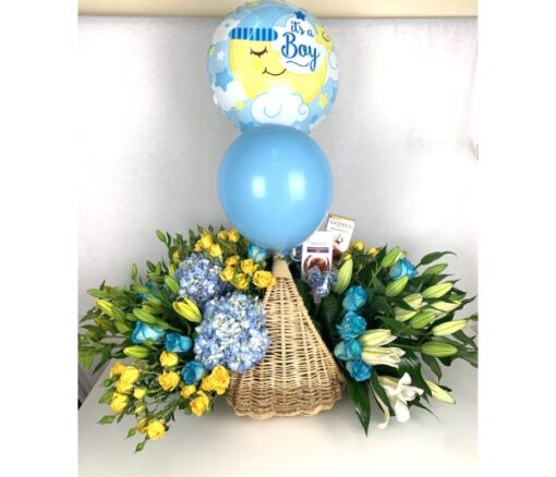 Baby Boy Basket Gift in Dubai