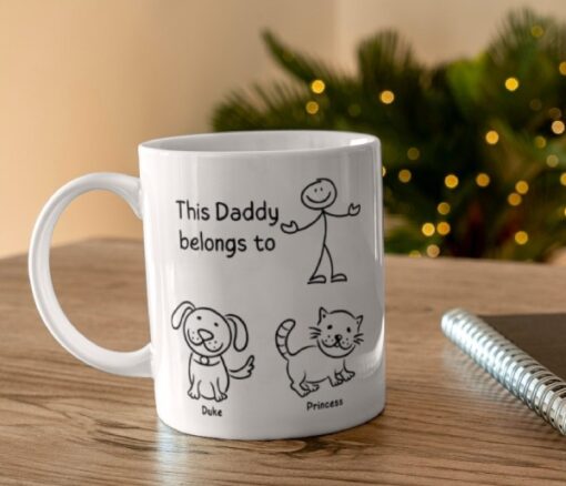 Pet Daddy Personalized Name Daddy Mug in Dubai