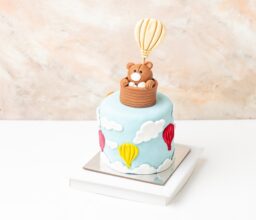 Alternative view of Baby Boy Cake