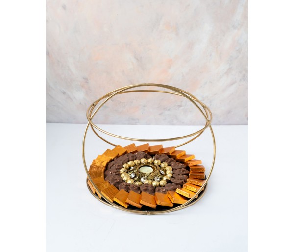 Golden And Orange Hamper