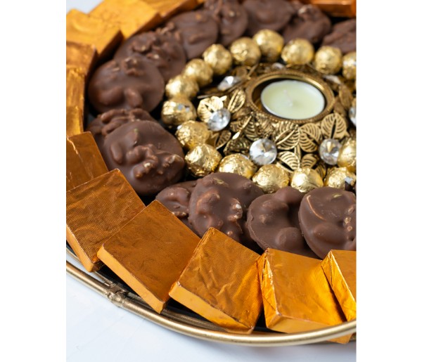 Golden And Orange Hamper - Image 2