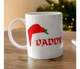 Daddy and Mommy Christmas Couple Mugs