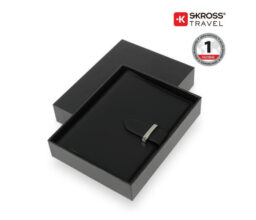 SKROSS Travel - Ambassador Passport Wallet - Black