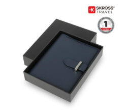 SKROSS Travel - Ambassador Passport Wallet - Blue