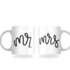 Mr and Mrs Couple Mugs