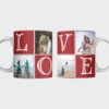 Personalised LOVE Photos Mug