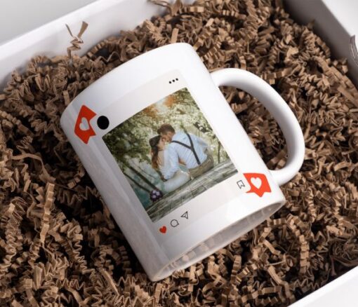 Personalised Couple Instagram Post Mug from Giftbag in Dubai