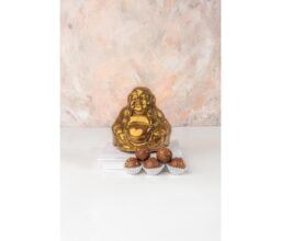 Alternative view of Chocolate Smiling Buddha With Truffles
