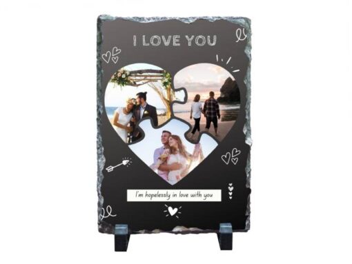 Personalised Heart Puzzle Stone - Personalised gift from Giftbag in Dubai, UAE