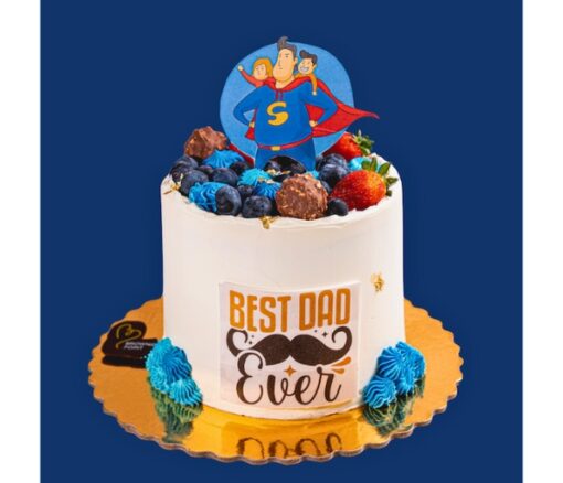 Best Dad Ever Ferrero Rocher Cake 1Kg in Dubai