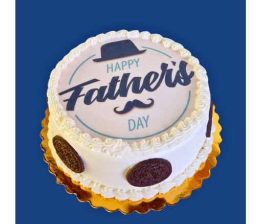 Happy Father’s Day Oreo Cookie Cake 0.5kg in Dubai