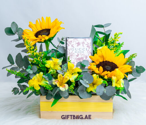 Gucci Bloom with Sunflowers in Dubai