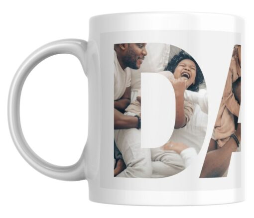 DAD Personalised Photo Mug - Personalised gift from Giftbag in Dubai, UAE
