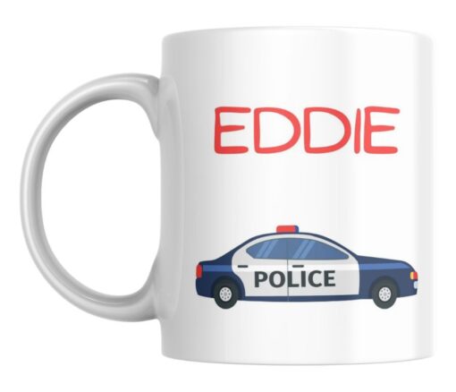 Personalised Name Vehicles Mug - Personalised gift from Giftbag in Dubai, UAE