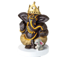 Dark Chocolate Eco Friendly Bappa with Mussa