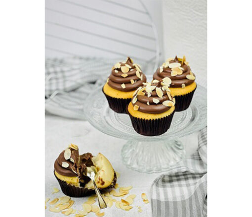 Vanilla ganache cupcake 6pcs in Dubai