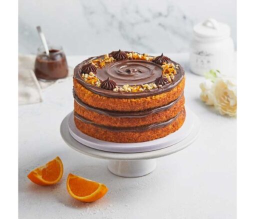 Dark Chocolate Orange Cake - Cakes gift from Giftbag in Dubai, UAE