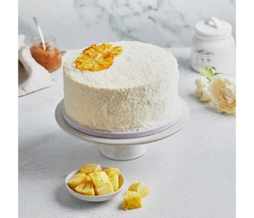 Fresh Pineapple Cream Cake in Dubai
