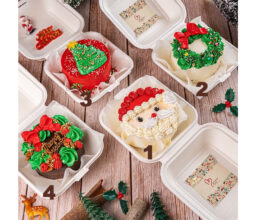 Christmas Bento Cake