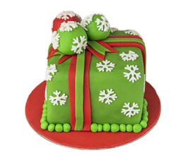 Christmas Gift Theme Cake