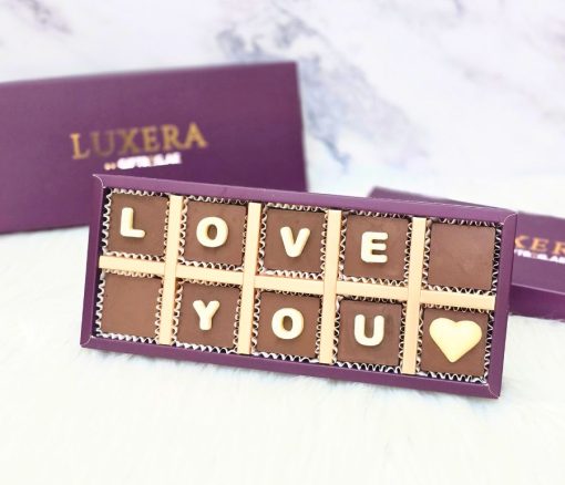 10 Pcs Love You Chocolate By LUXERA - Chocolates gift from Giftbag in Dubai, UAE