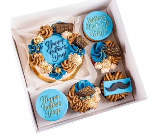Father's Day Bento Cake Set - GiftBag.ae - Online Gift Delivery in Dubai