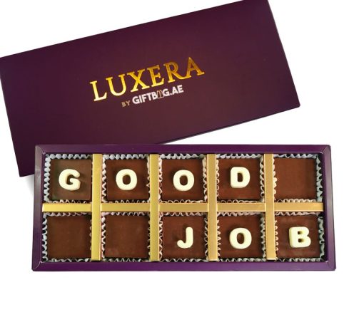 10 Pcs Good Job Chocolate By LUXERA in Dubai