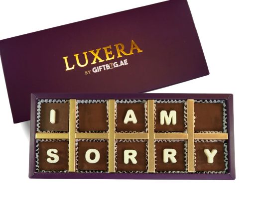 10 Pcs I Am Sorry Chocolate By LUXERA in Dubai