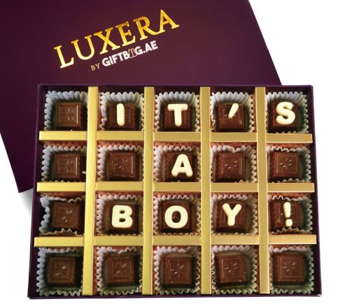It’s A Boy Chocolate 20pcs By LUXERA in Dubai
