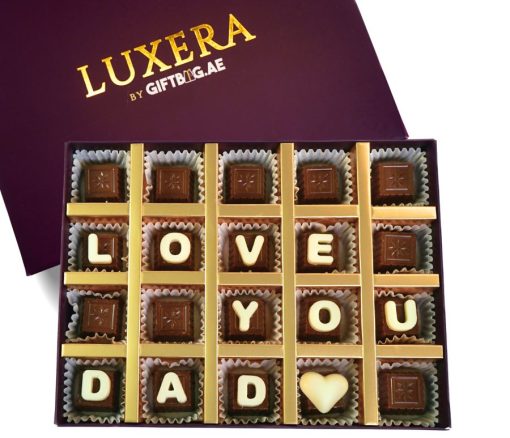 Love You Dad Chocolate 20pcs By LUXERA in Dubai