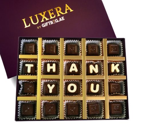 Thank You Chocolate 20pcs By LUXERA in Dubai