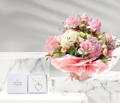 Sweetheart Bloom - Combo gift from Giftbag in Dubai, UAE