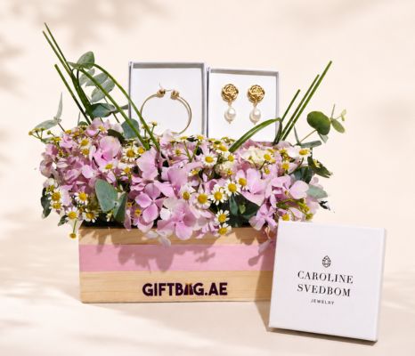 Everbloom Pearl Set with Pearl Earrings & Bracelet